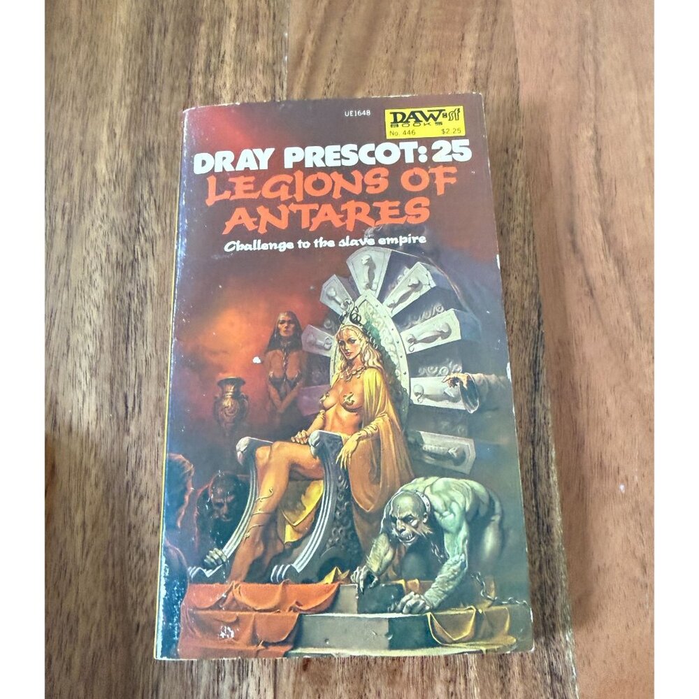 Dray Prescot 25 Legions Of Antares Kenneth Bulmer DAW 1st Print 1981 Sci-Fi